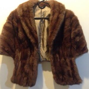 ✨Elegant Brown Mink Shawl✨